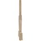 Ekena Millwork Kennewick Rough Sawn Timber Gable Bracket, Douglas Fir, 60"W x 38"H x 2"D x 6"F, 15/12 Pitch GBW060X38X0206KEN00RDF - alternate 4